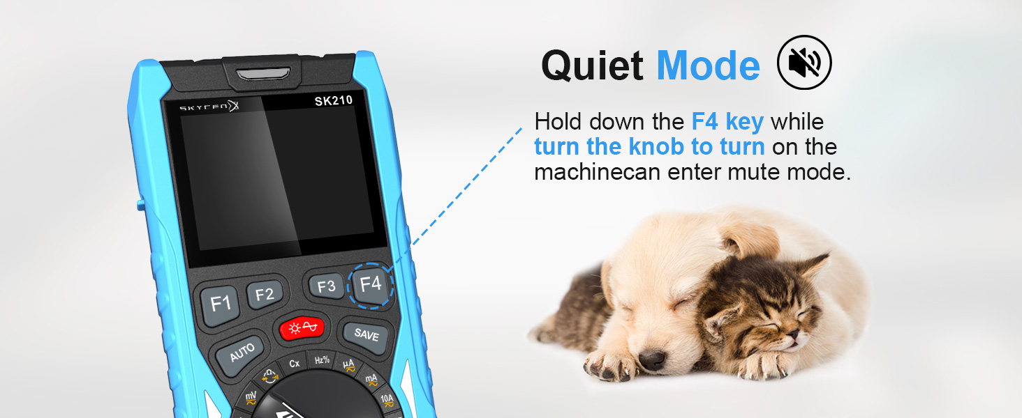 SK210 Digital Oscilloscope Multimeter