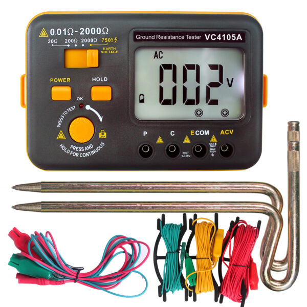 VC4105A Earth Resistance Tester